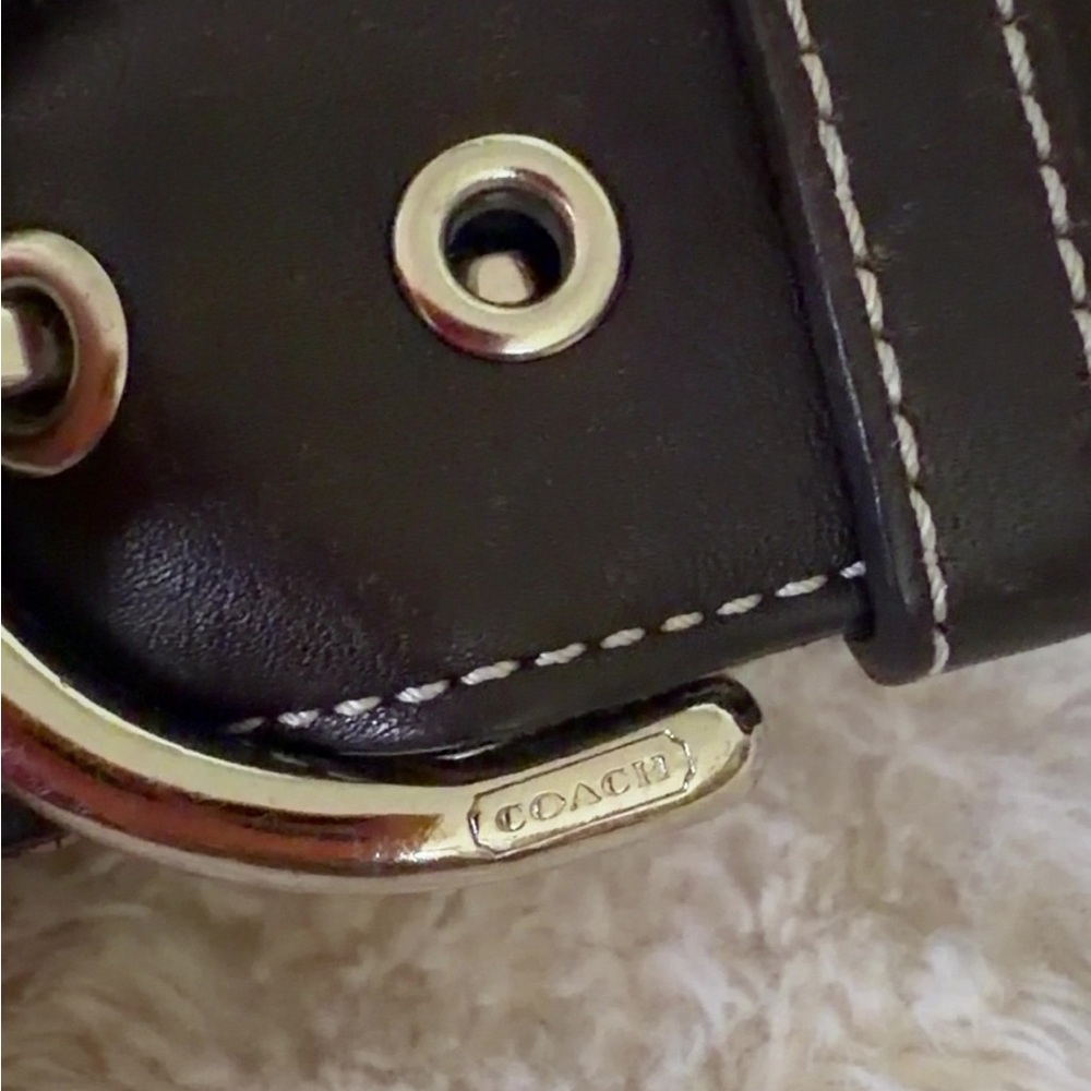 Coach Red and Brown Women's Bag - Picture 14 of 16